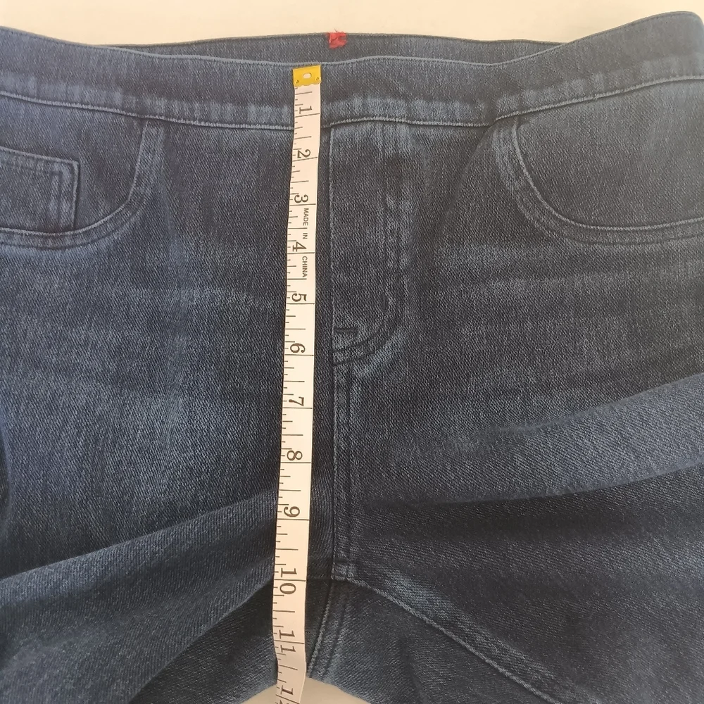 Spanx Jean-ish Women's Blue Size L‎ Jeggings Stretch Blue Style #20018R